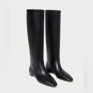Loeffler Randall Black Over the Knee Boots